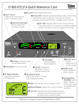 Listen LT-800-072/216 MHz Stationary RF Transmitter Owner's manual