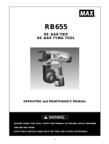 Max RB655 Owner's manual
