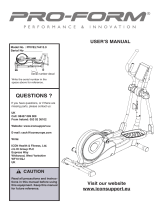 ProForm Space Saver 700 Owner's manual