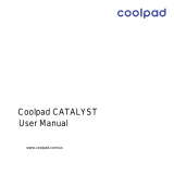 Coolpad CATALYST Owner's manual