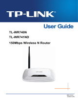 TP-LINK TL-WR741ND User guide