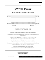 Musical FidelitykW750 Power Amplifier