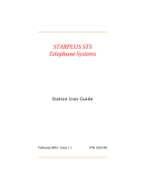 Vodavi STARPLUS STS User manual