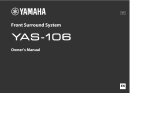Yamaha ATS-1060 Owner's manual
