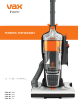 Vax U84-M1-Pe Power Pet Bagless Upright Vacuum Cleaner Owner's manual