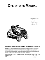 MTD 660 thru 679 Owner's manual