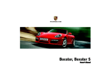Porsche Boxster Owner's manual
