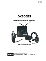 Clear-Com DX300ES User guide