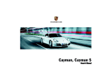 Porsche CAYMAN - Owner's manual