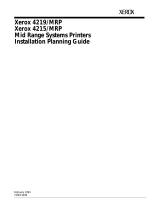 Xerox 4215 MICR MRP Installation guide