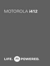 Motorola Clutch i465 User manual