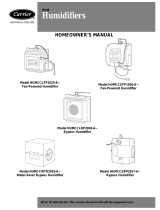 Carrier HUMCCSBP2017 Owner's manual