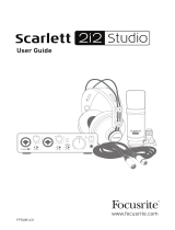 Focusrite Scarlett 2i2 Studio User guide