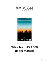 Posh E C353 User manual