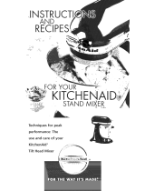 KitchenAid KSM120BLQTG0 Owner's manual
