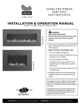 Spark Modern Fires Slim 26 VF Black Surround Installation guide