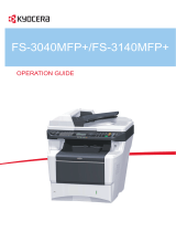 Copystar FS-3140MFP+ Installation guide