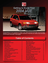 Saturn 2004 Vue User guide