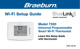 Braeburn 7320 Installation guide