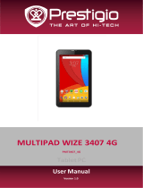 Prestigio MultiPad WIZE 3407 4G User manual