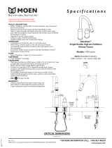 Moen 7871SRS Specification