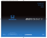 Honda Odyssey Quick start guide