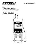 Extech Instruments SDL800 User manual