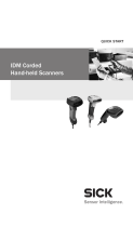 SICK IDMxxx corded Hand-held Scanners Quickstart