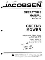 Jacobsen 62235 Owner's manual