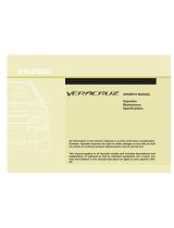 Hyundai Veracruz Owner's manual