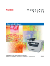 Canon imageCLASS MF5770 Owner's manual