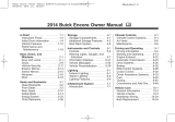 Buick 2014 Encore Owner's manual