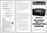 Randall RD1H User manual