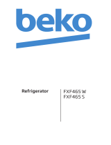 Beko FXF465 Owner's manual
