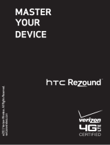 HTC Rezound Rezound Verizon Wireless Quick start guide