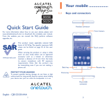 Alcatel 5025G Quick start guide