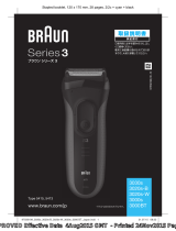 Braun 3030s, 3020s-B, 3020s-W, 3000s, 3000BT, Series 3 User manual