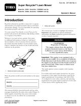 Toro Super Recycler Lawn Mower User manual