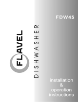 Flavel FDW451 User manual