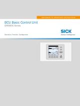 SICK GMS800 BCU - Basic Control Unit Operating instructions