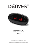 Denver CR-420 User manual