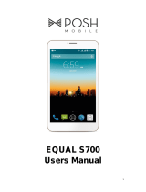 Posh S Equal User manual