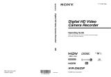 Sony HVR-Z5P User manual