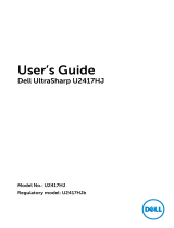 Dell U2417HJ Owner's manual