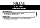 Pulsar YM91 Operating instructions