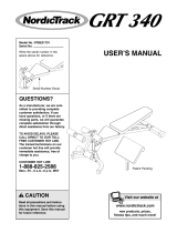 NordicTrack NTBE01700 User manual