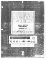Electro-Voice Studio Pro 120 Owner's manual