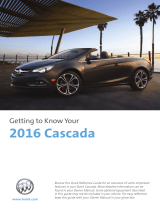 Buick 2016 Cascada User guide