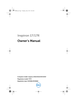 Dell Inspiron 17R 5737 Owner's manual