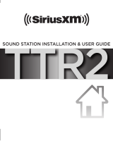 SiriusXM GDI-SXTTR2 Owner's manual